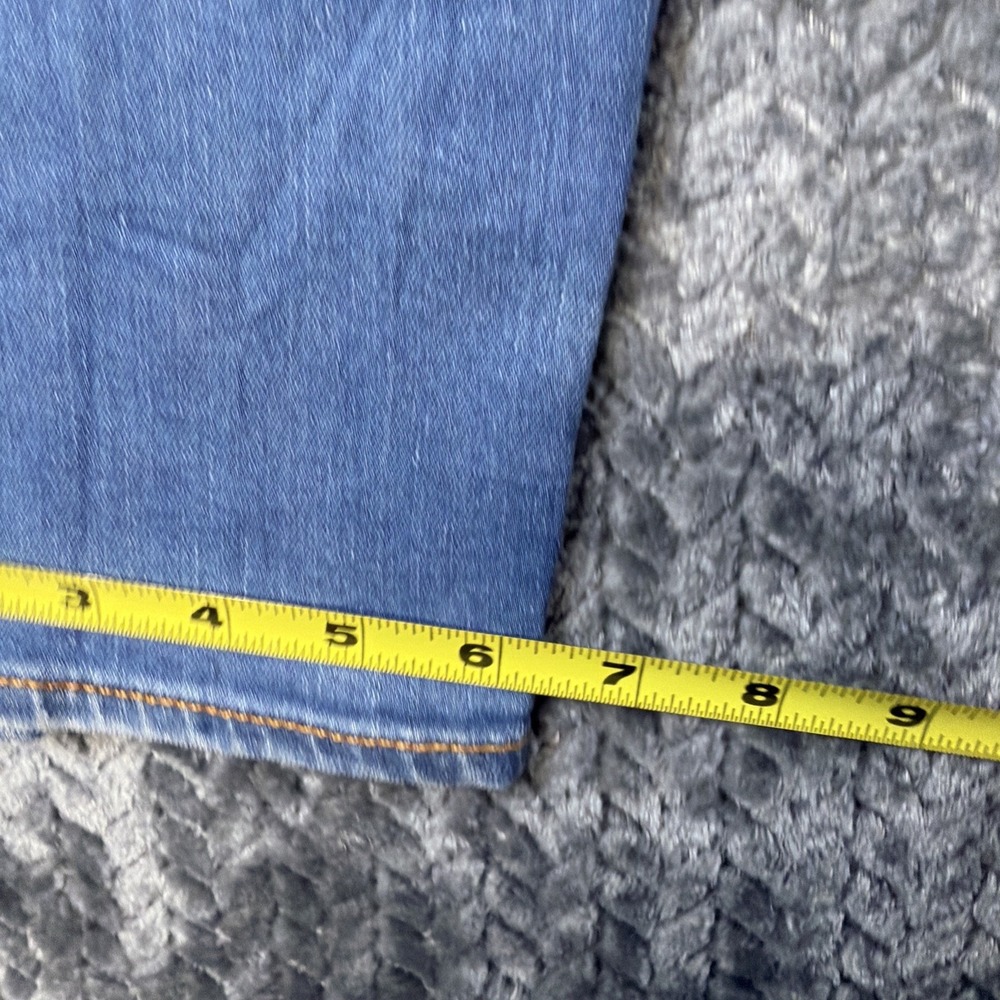 Levi's 511 Jeans Mens 34x32 Slim Fit Stretch Straight Denim Blue Distressed - Picture 4 of 14